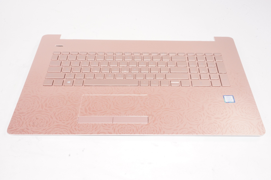 934119 001 For Hp Palmrest And Keyboard Rose Gold Models 17 Bs027cy 1180