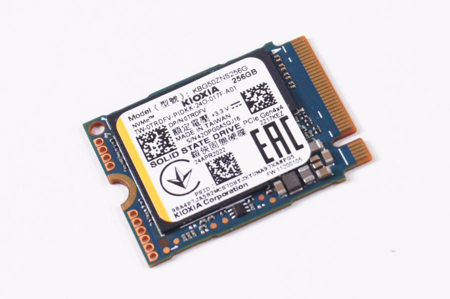 Cl4 3d256 q11 for dell 256gb m 2 2230 pcie nvme gen4x4 ssd drive
